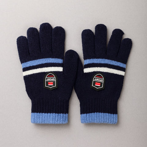 Pair of Gloves - Blue Lining (3-5 Years)