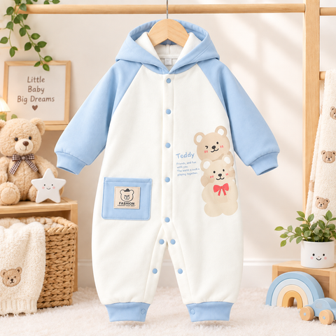 Baby Romper - Blue