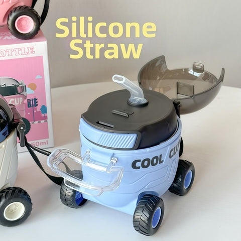 Bottle with Straw -  550ML - Cool