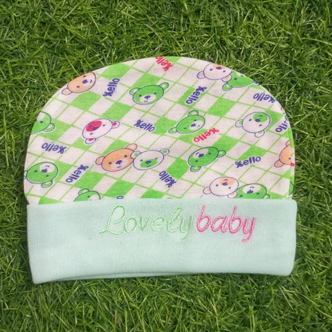 Mix Print Baby Cap