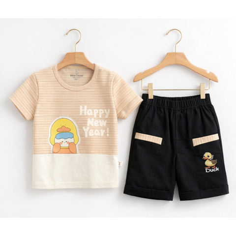 T.Shirt & Short - New Years - Skin