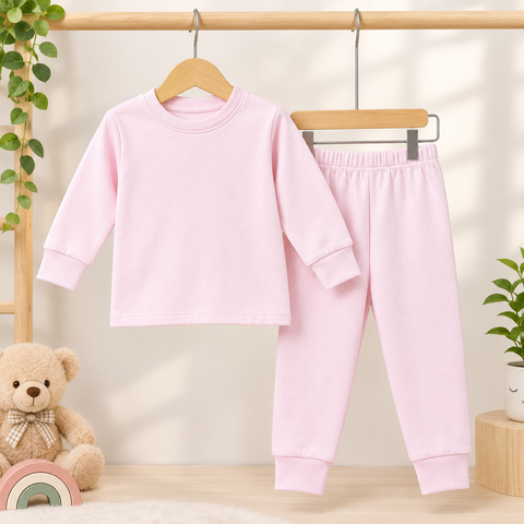 Next Baby - Round Neck & Pajama - Pink
