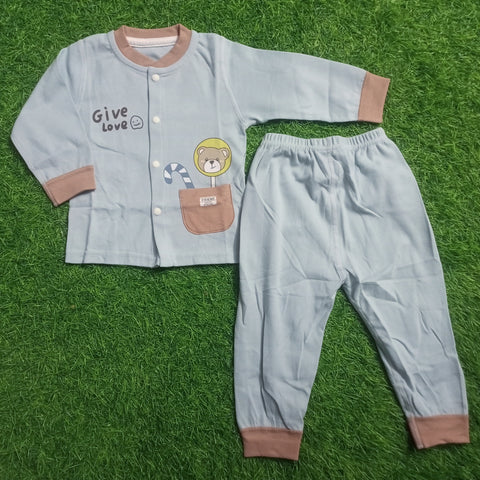 Premium Shirt & Trouser - Love Blue