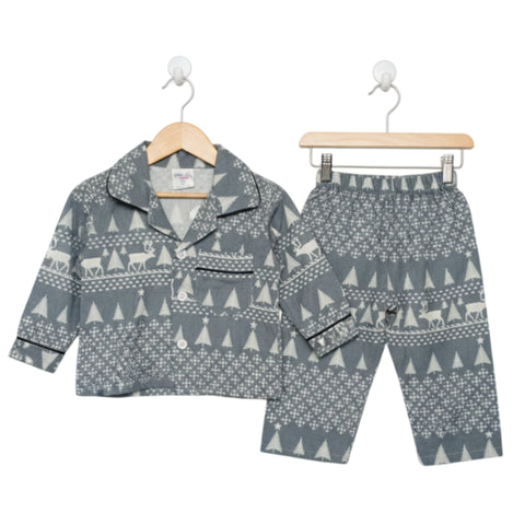 Winter - Collar Night Suits - Design 8