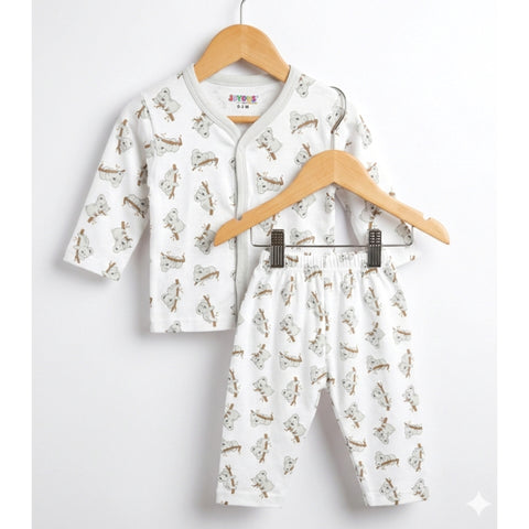 Summer Night Suit - 25 - Gray Cartoon
