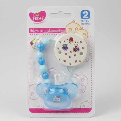 Fish - Pacifier With Chain