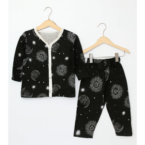 Summer Night Suit - Design 26 - Black Design