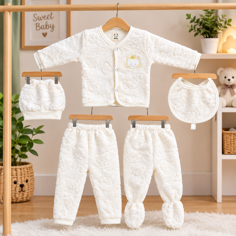 5 Pieces Baby Gift Set - Cartoon