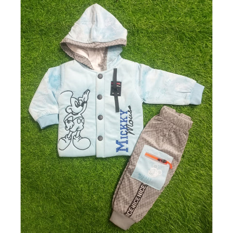 Winter - Hoodie & Trouser - Blue