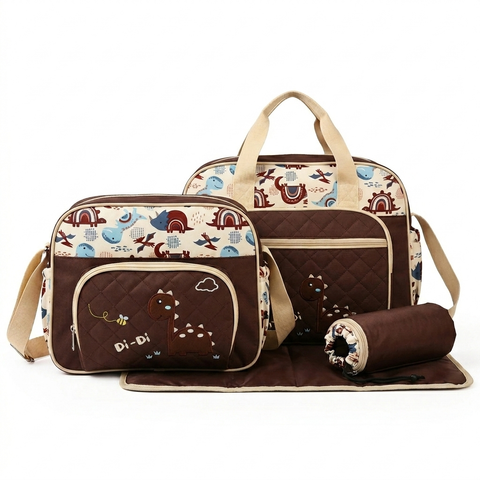 5 Pieces Baby Kingdom Bag Set