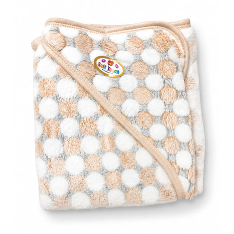 Plush Wrapping Sheet - Circles