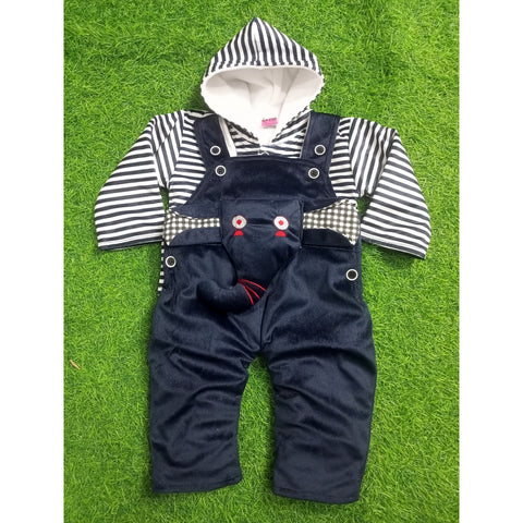 Winter - Baby Romper - Lining Blue - SBP106