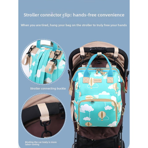 Waterproof Diaper Backpack - Fashion