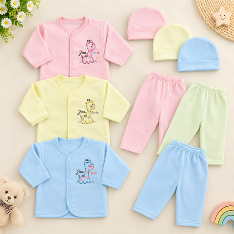 Winter - Pack of 3 Night Suits - Cartoon