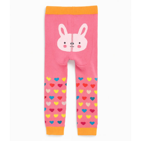 Baby Tights - Pink Hearts