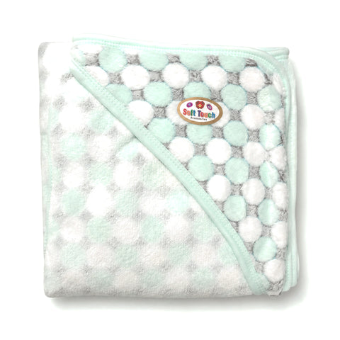 Plush Wrapping Sheet - Circles