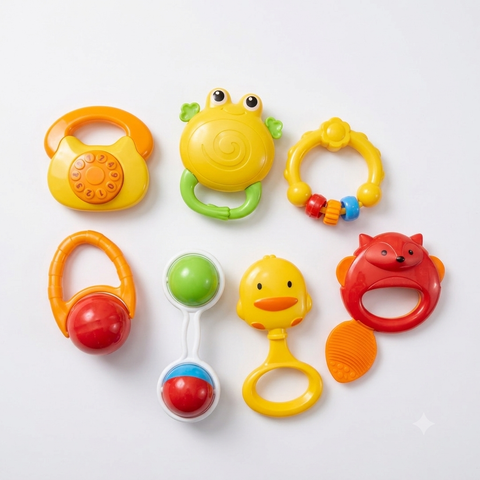 7 Pieces - Rattle Set