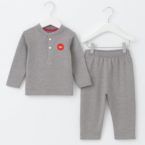 Next Kids - Long Sleeve Shirt & Trouser - Gray