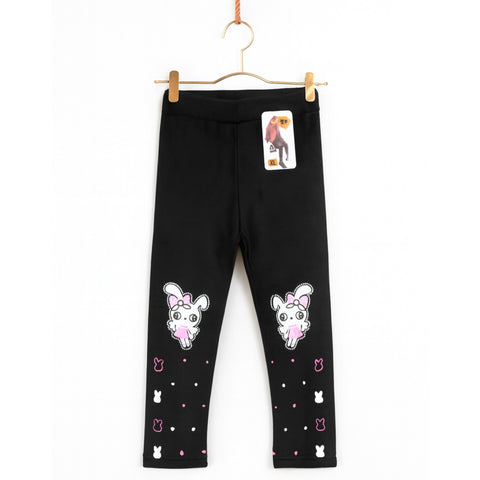 Girls Tight - Cartoon - Black