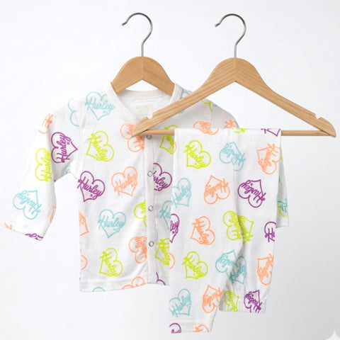 SB - Night Suit -Multi Hearts