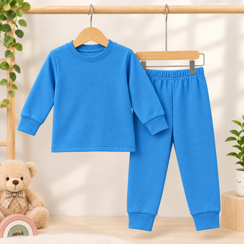 Next Baby - Round Neck & Pajama - Blue