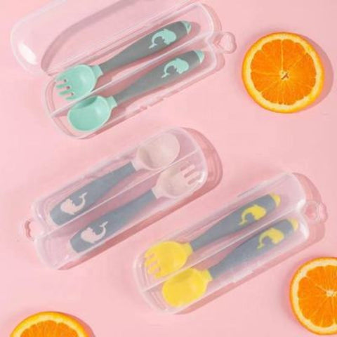 Baby Silicone Spoon Set