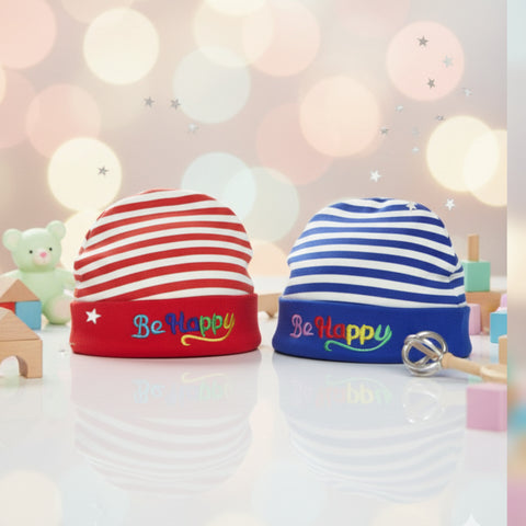 Pack of 2 - Baby Caps - Lining