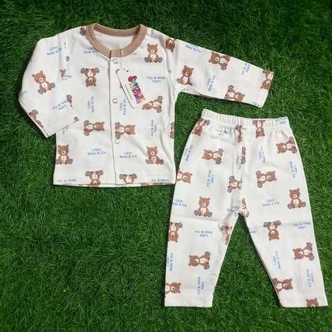 Premium Night Suits - Design 26 - Brown Bear