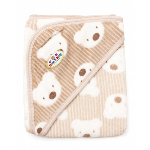Plush Wrapping Sheet - Bear