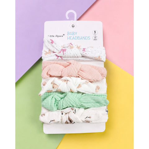 5 Pieces Headbands - Design 1