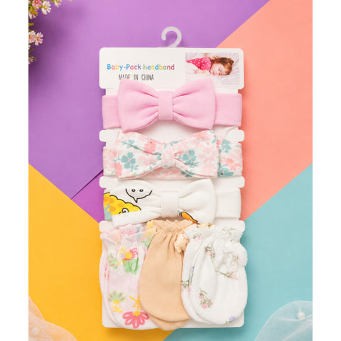 Headbands & Mittens Set - Design 7