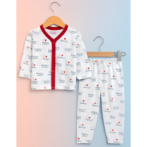 Summer Night Suit - 25 - Love Mom & Dad