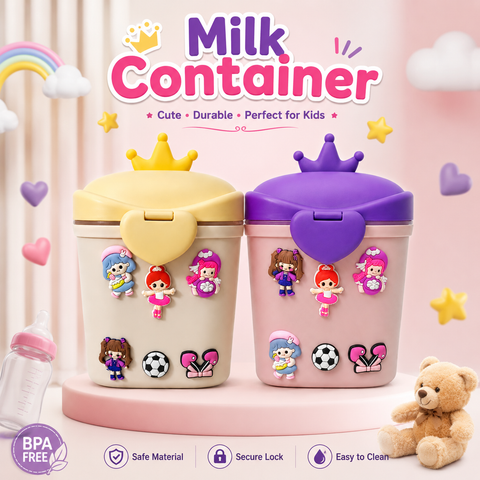 Milk Container - Large - Cartoon