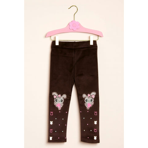 Girls Tight - Cartoon - Brown