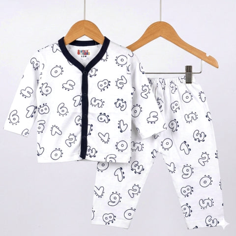 Summer Night Suit - 25 - Blue Numbers