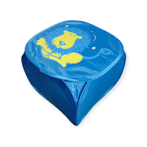 Laundry Basket - Blue - Lion