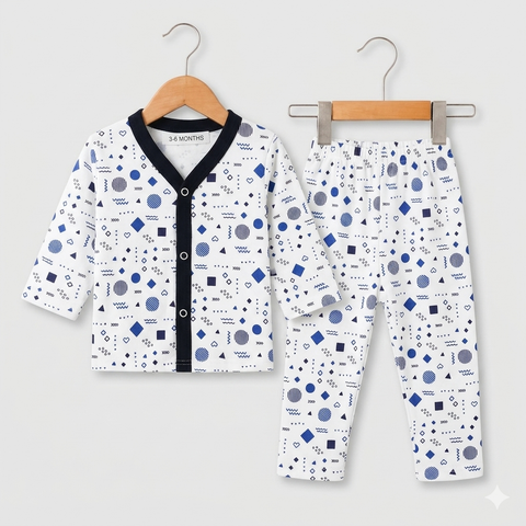 Summer Night Suit - Design 26 - Shapes