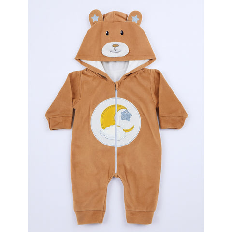 Winter - Baby Romper - Cloud Brown