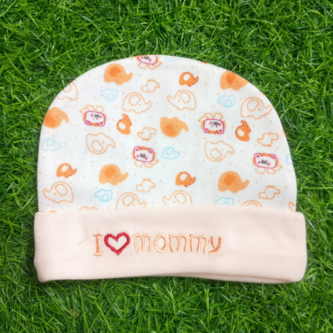 Mix Print Baby Cap