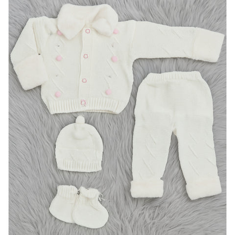 Wool - Sweater Suit Pink - SBP