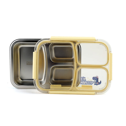 Lunch Box - Yellow & Green