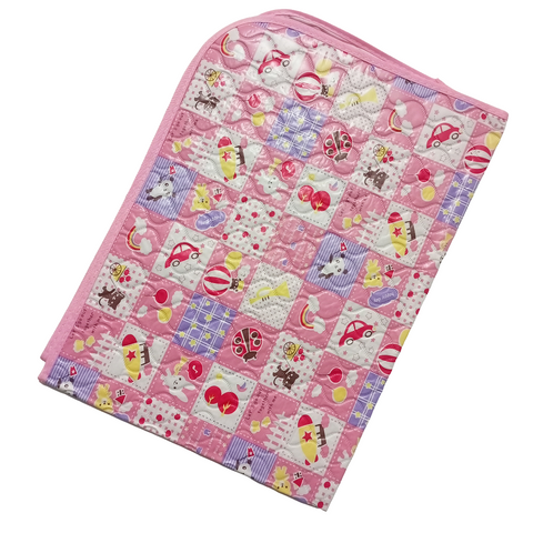 Diaper Changing Sheet - Pink - Large