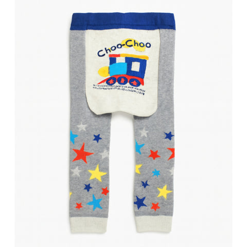 Baby Tights - Gray Stars