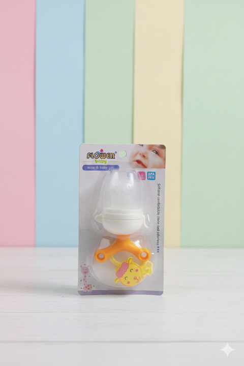 Flower - Fruit Pacifier With Chain