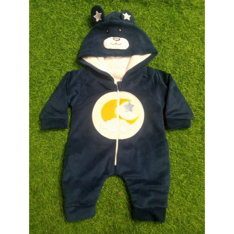 Winter - Baby Romper - Cloud Blue