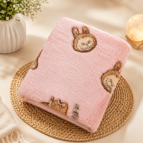 Kids Blanket - Glow In The Dark - Pink