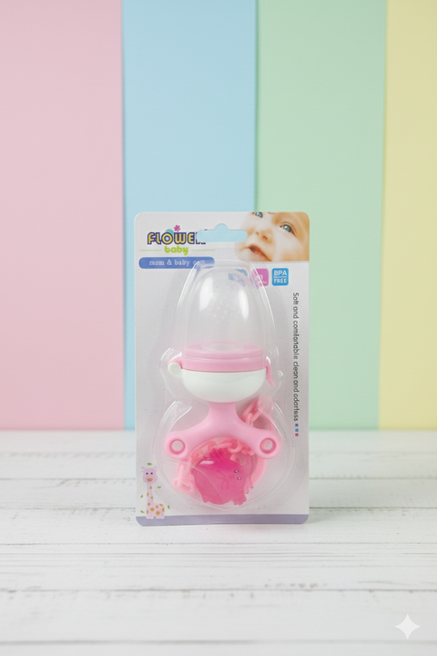 Flower - Fruit Pacifier With Chain