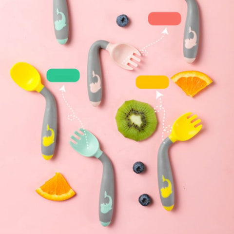 Baby Silicone Spoon Set