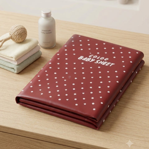 Diaper Changing Mat - Hearts & Circle
