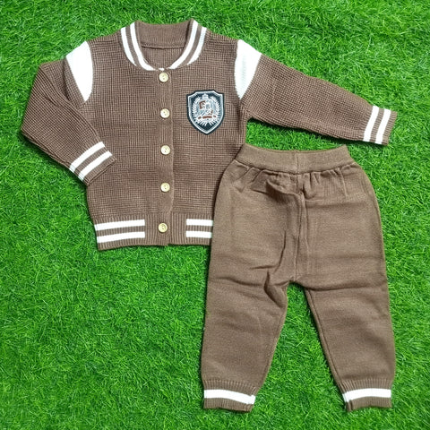 Woolen - Shirt & Trouser - Brown